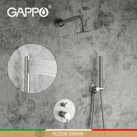 gappo shower faucet brass faucet bathroom rainfall shower system bathroom hot and cold water mixer tap concealed mounted mixer