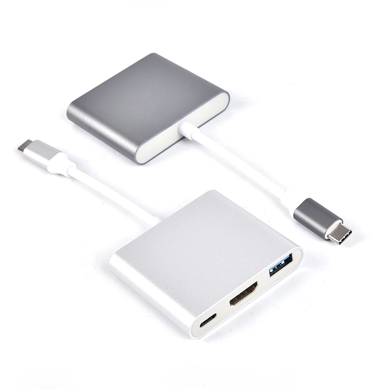 4K USBC 3 1 концентратор конвертер USB C Тип к 0/HDMI/Type женское зарядное устройство AV
