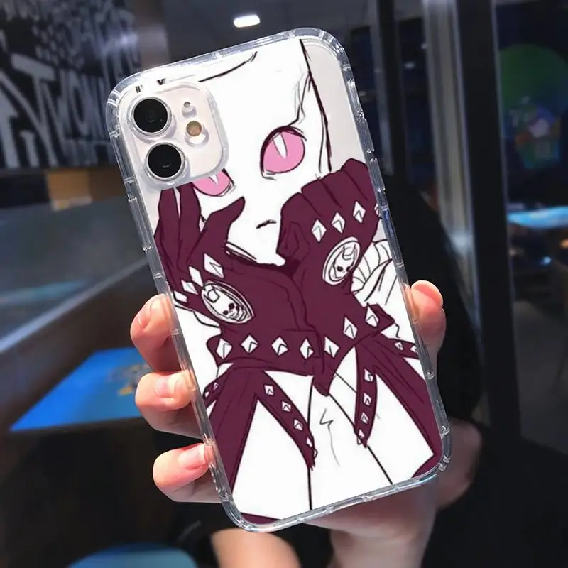 

Anime cortoon JOJO'S BIZARRE Phone Case Transparent for iPhone 11 12 mini pro XS MAX 8 7 6 6S Plus X 5S SE 2020 XR