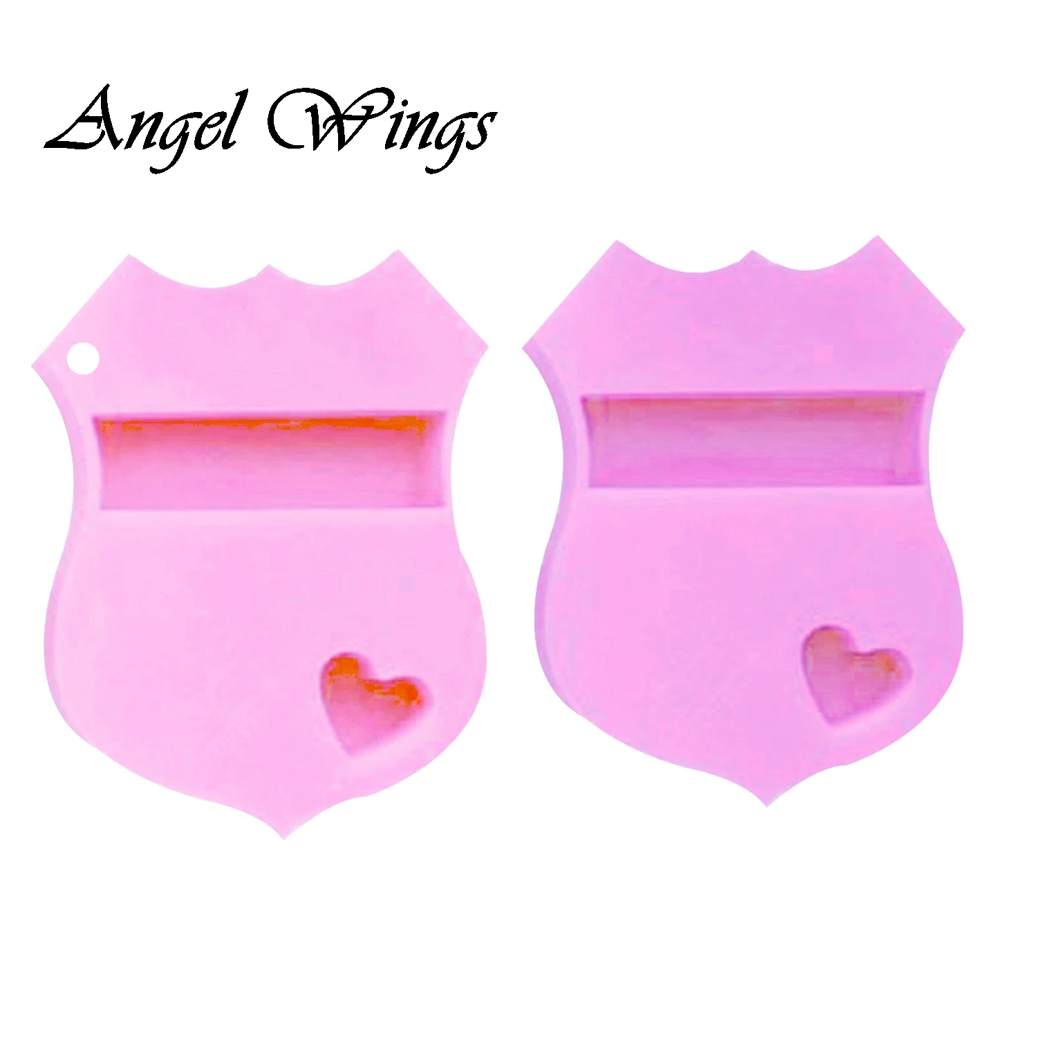 Блестящий полицейский знак силиконовая форма брелок значок для эпоксидной смолы