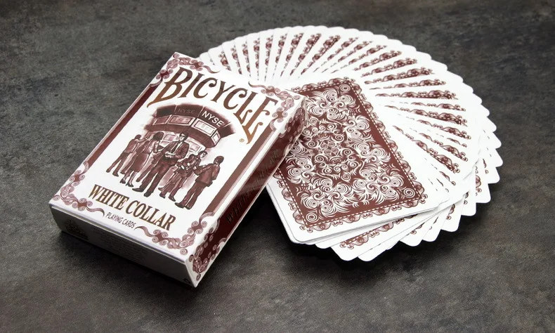 Hui qi Poker Bicycle White Blue Collar White Collar Blue-Collar Collection Bicycle Playing Cards