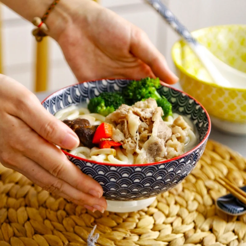 Керамическая Салатница в скандинавском стиле столовые приборы для завтрака