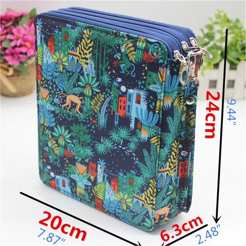 

Kawaii Pencil Case Big 120 Holes Pen Box for Girls Boys Back to School Pencilcase Large Cute Penal Cartridge Bag Stationery