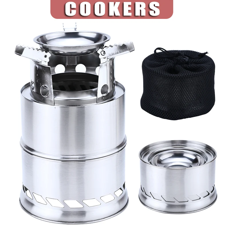 Прочная и практичная посуда для отдыха на открытом воздухе газификатор из