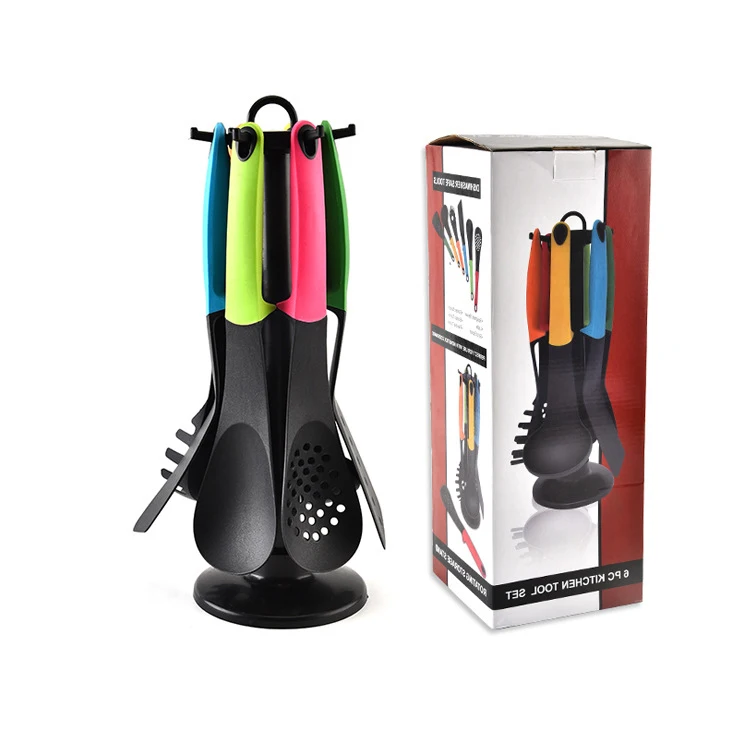 Набор кухонной посуды из нейлона 6 предметов|Наборы кухонных инструментов| |