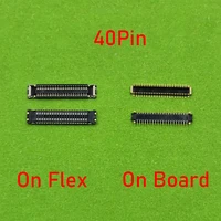 2pcs 40 pin lcd screen display fpc connector on flex board for huawei enjoy 8 plusy9 20187s fig al00p smart 2018holly 4 plus
