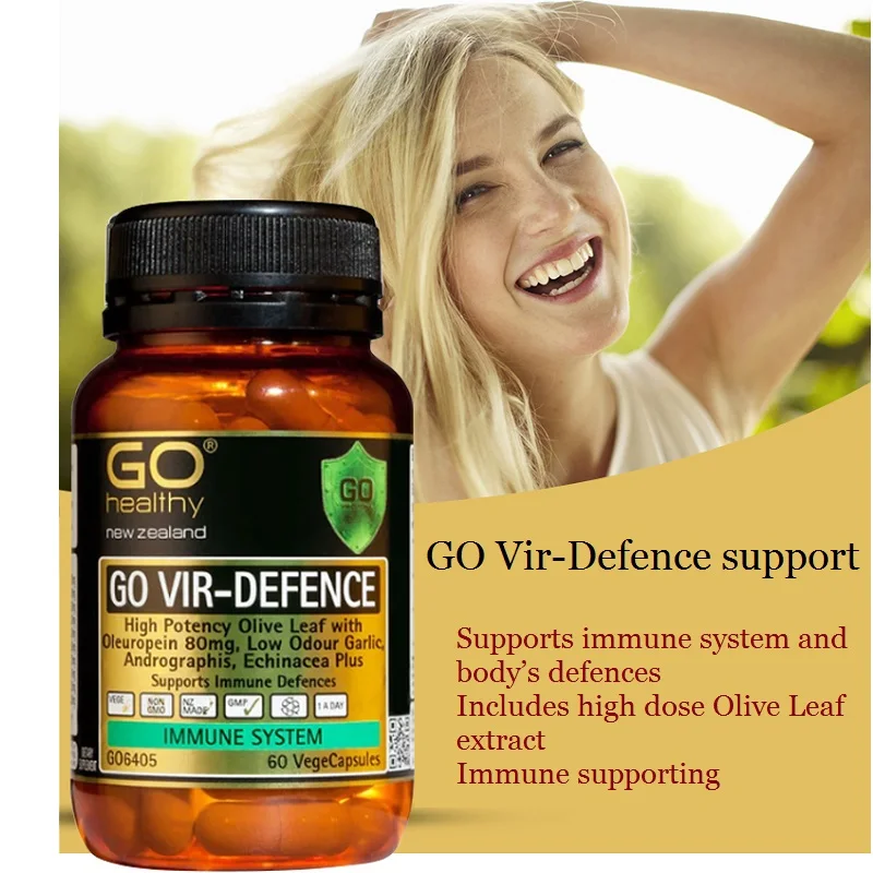 Newzealand Go Healthy Virus Defence COLD FLU Capsules Olive leaf Immune System Health Dietary Supplement Winter Ills recovery
Newzealand Go Healthy Virus Defence COLD FLU Capsules Olive leaf Immune System Health Dietary Supplement Winter Ills recovery