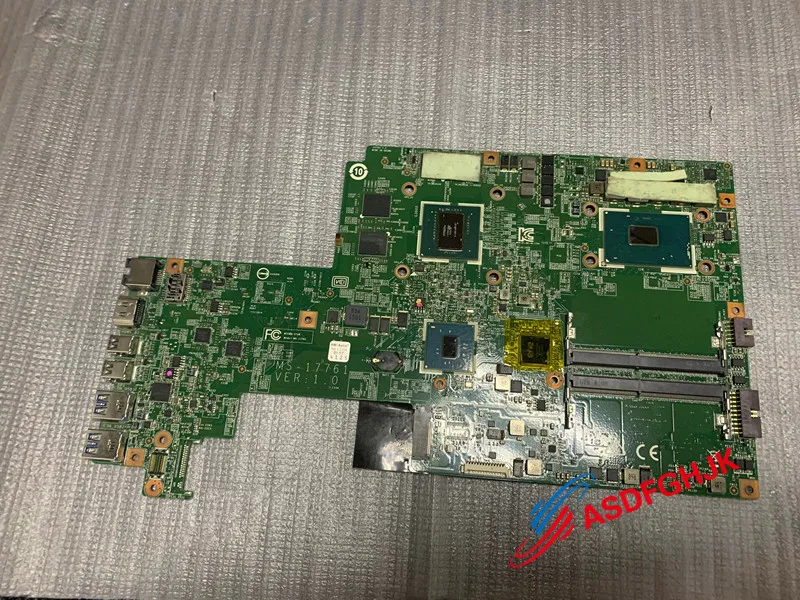 

Original MS-1776 MS-17761 FOR MSI GS72 LAPTOP MOTHERBOARD WITH I7-6700HQ AND GTX965M Fully tested