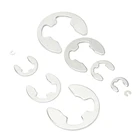 E-клипса Набор 3 мм 1,2, для детей 2, 4, 5, 6, 7 8 10 12 15 мм 304 Нержавеющая внешних стопорных колец кольцо замок комплект шайб в ассортименте для Вал