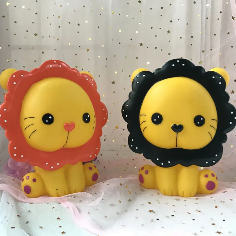 

Creative Cartoon Piggy Bank Cute Lion Piggy Bank Children Holiday Gift Cash Box Home Decoration Piggy Bank Coin Storage Box