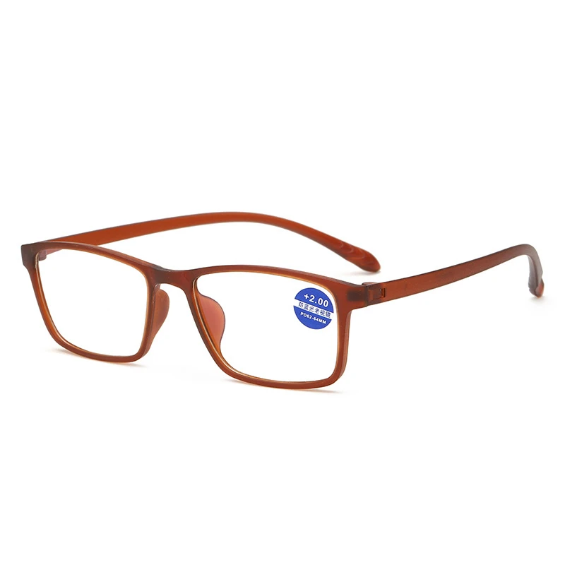 Новые анти синие очки для чтения модные смолы HD пресбиопические пожилых мужчин и