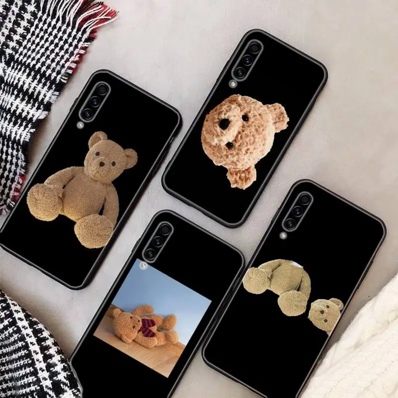 

Palm Los Angeles Bear Soft Phone Case For Samsung S9 10 20 Plus Note 9 10 10plus 20 Ultra A20 21s J7 Plus 8