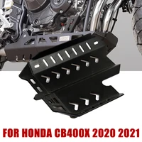 motorcycle engine base chassis for honda cb400x cb 400x 400 x 2020 2021 protection cover skid plate under guard accessories