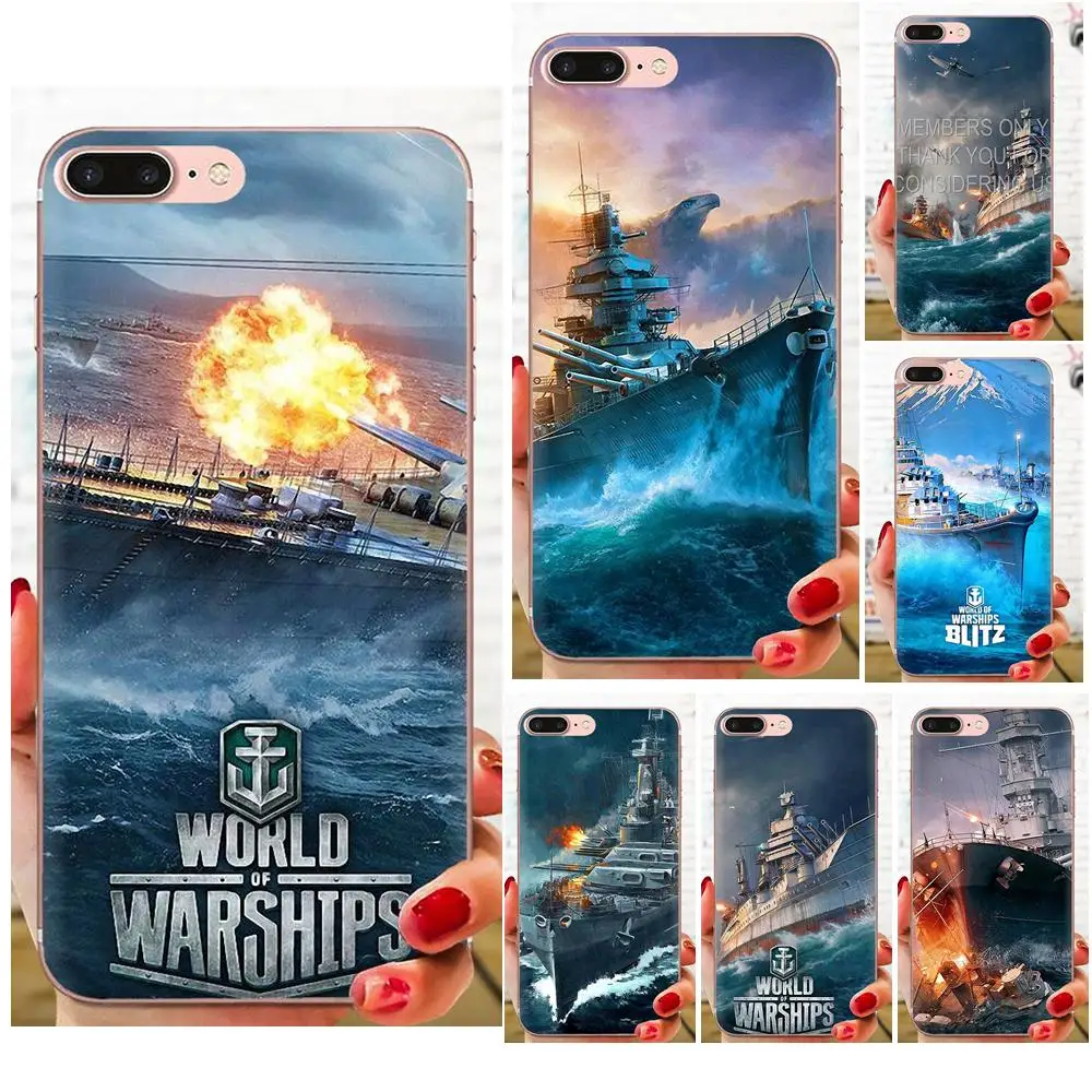 World Of Warships мягкие чехлы из ТПУ кожи чехол для Huawei Honor 4C 5A 5C 5X6 6A 6X7 7A 7C 7X8 8C 8S 9 10 10i 20 20i