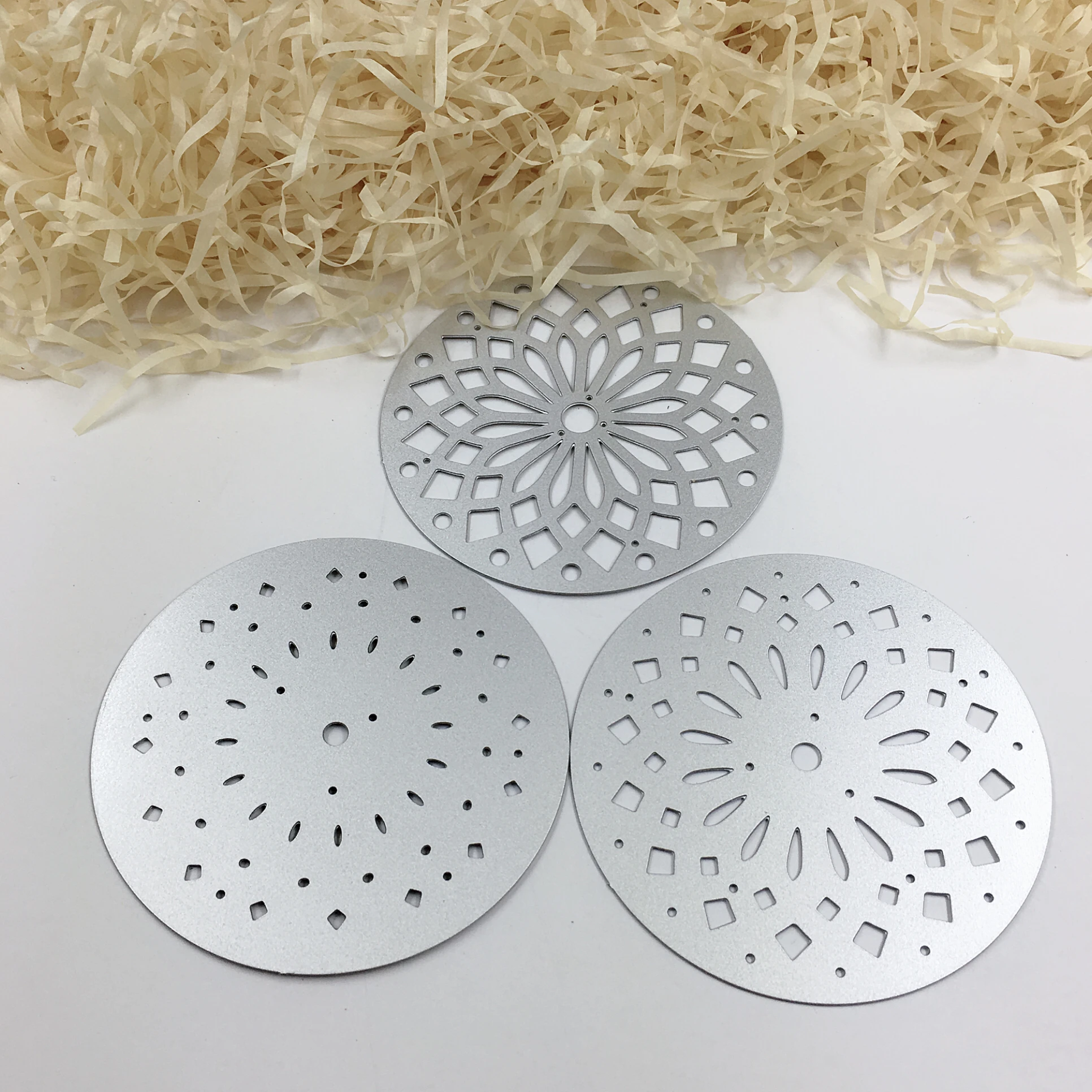 80 мм* 80mm3 Doily кружево круг резки штампы цветок для скрапбукинга круг слой штампы для рукоделия тиснение самодельная открытка создание stenc