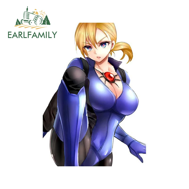 EARLFAMILY 13 см x 9 3 для Samus Aran Автомобильная наклейка с защитой от царапин