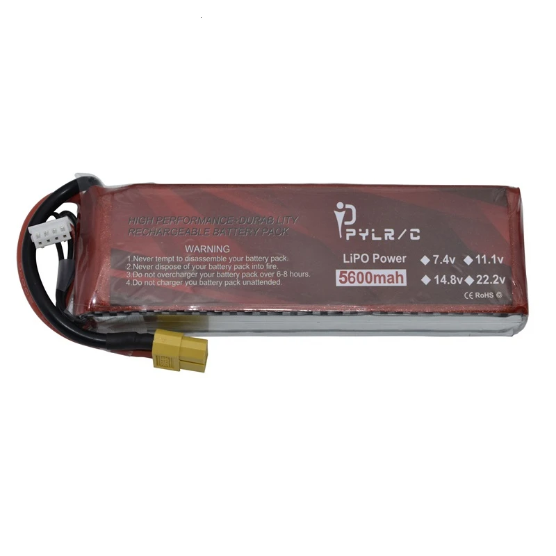 Высокоскоростной литиевый Аккумулятор 7 4 в 5600 мА · ч для радиоуправляемых
