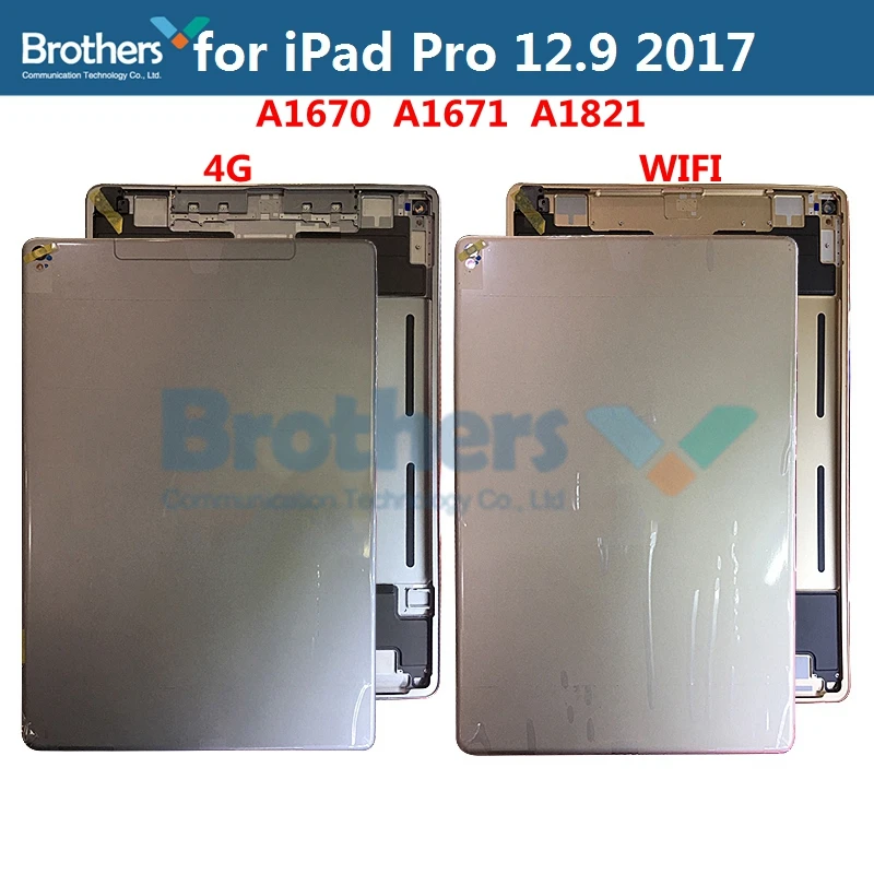 Original for Apple iPad Pro 12.9 2017 Battery Housing Battery Door for iPad A1670 A1671 A1821 Back Case Back Housing 4G WIFI New