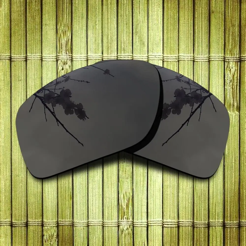 

Поляризованные Сменные линзы для-Oakley Big Taco солнцезащитные очки оправа настоящий цветной зеркальный покрытие-черные опции