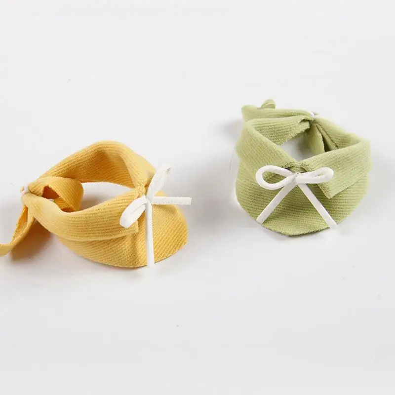 2 шт маленькие домашние животные бандана мягкий бант из ткани морская свинка