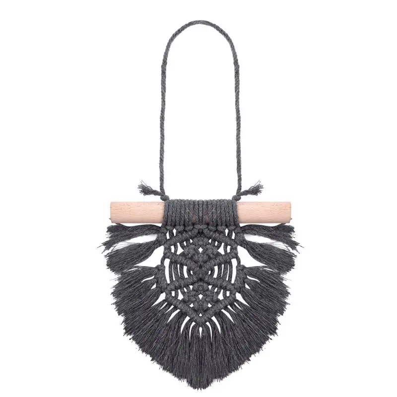 

Nordic Baby Room Cotton Tassels Wall Hanging Handmade Macrame Home Decor Retro Handcrafted Girls Room Indian Decor F3ME