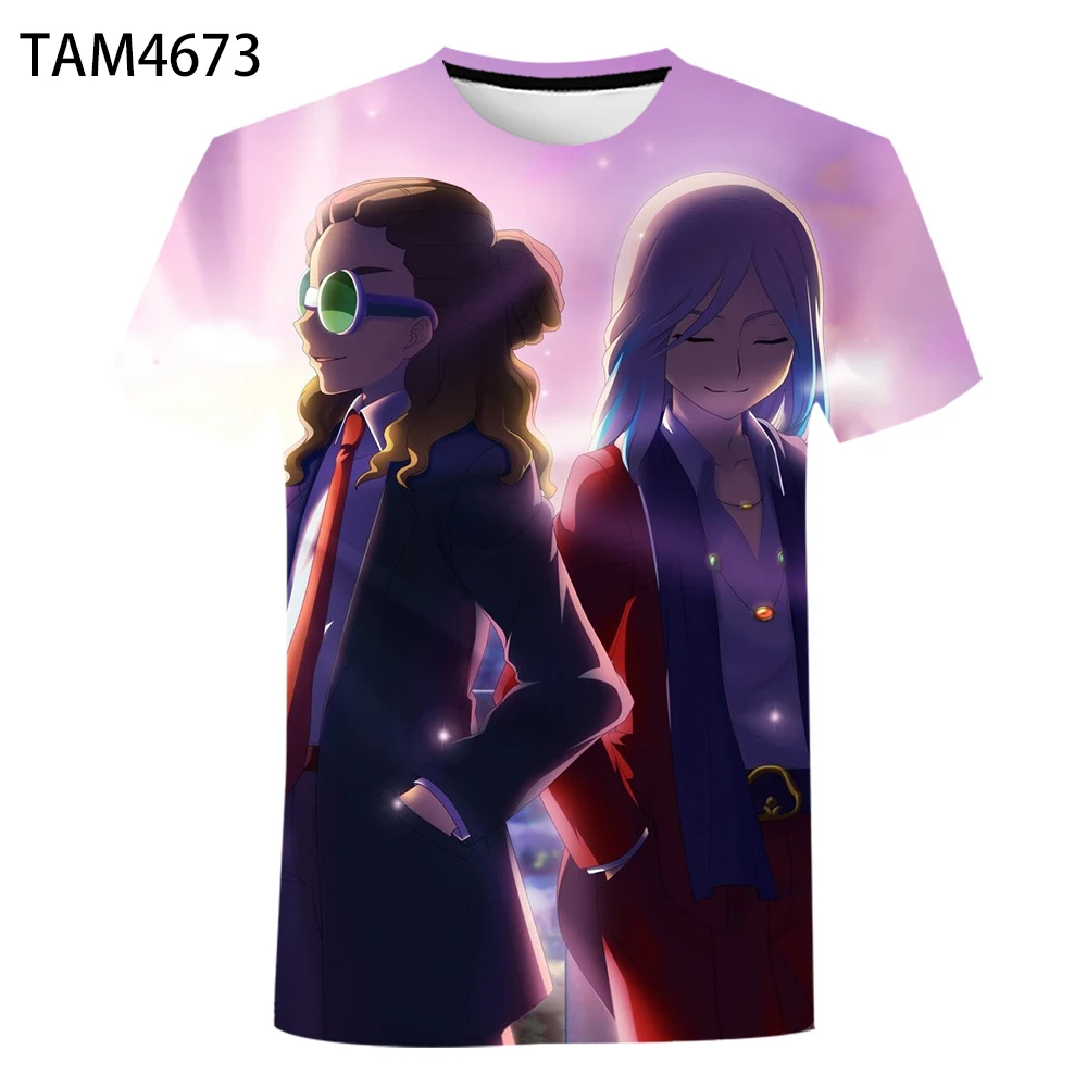 Модная 3D футболка Inazuma Eleven для мальчиков и девочек повседневный топ с принтом
