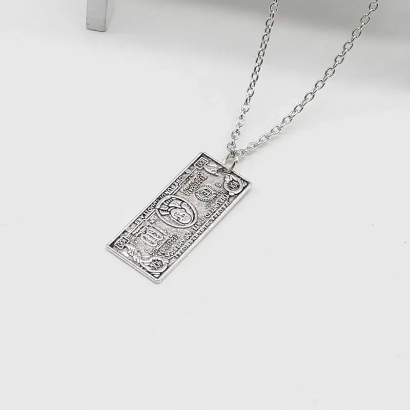 Популярные очаровательные серьги с кулоном в форме монеты ожерелье стиле ретро