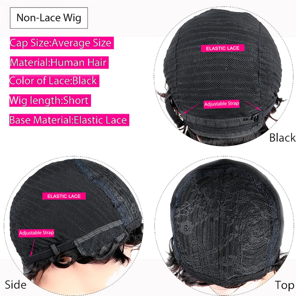 

March Queen Spiral Curly Wig Brazilian Non-remy Hair Full Machine Made Wig 4 Inches 100% Human Hair Short Length M Ratio