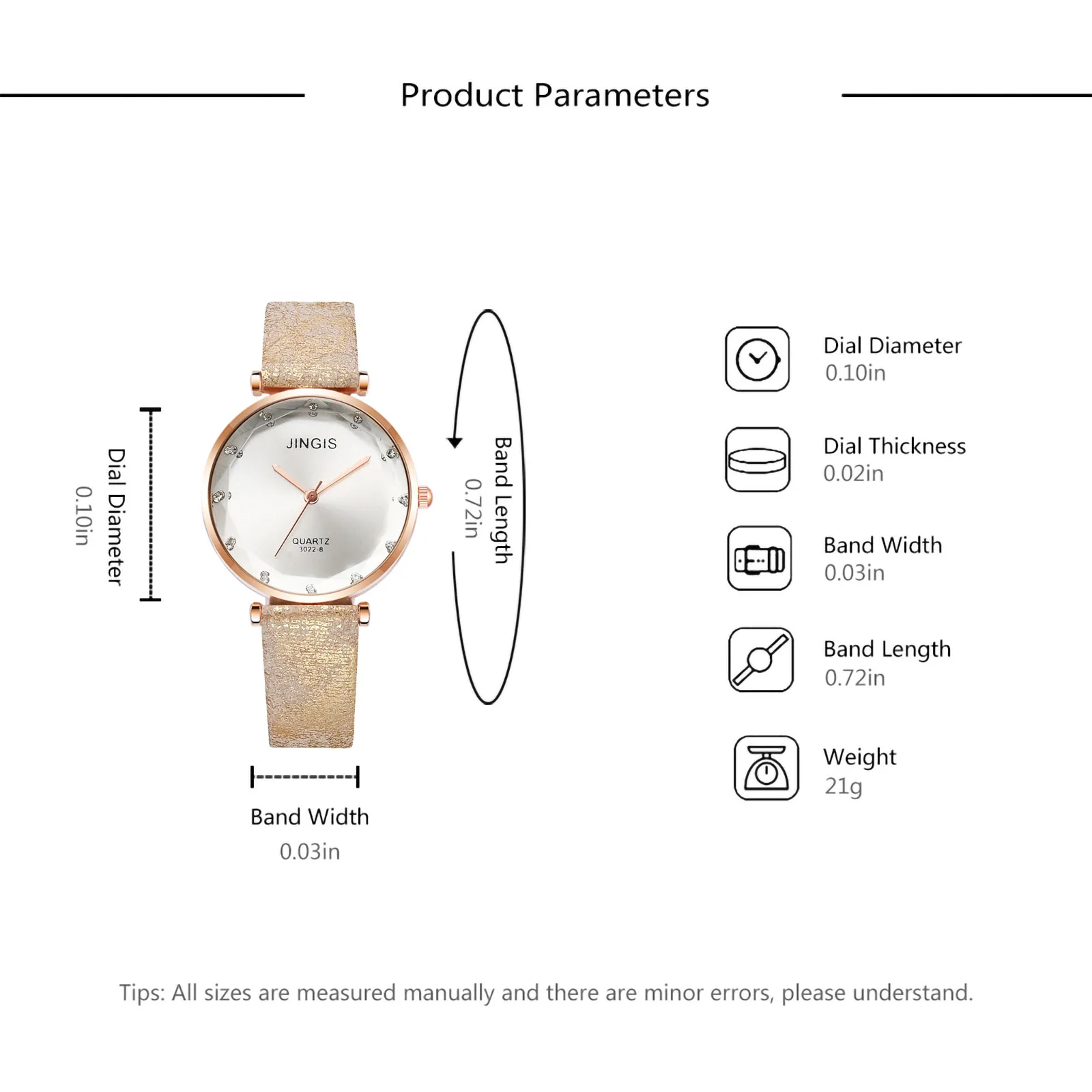 

2020 Luxury Women Watches Ladies Bracelet Watch Casual Leather Quartz Wristwatch Clock (No Bracelet No Box)