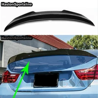 carbon fiber f82 m4 2 door p style rear trunk lip boot spoiler wing for bmw f82 m4 2014 2017