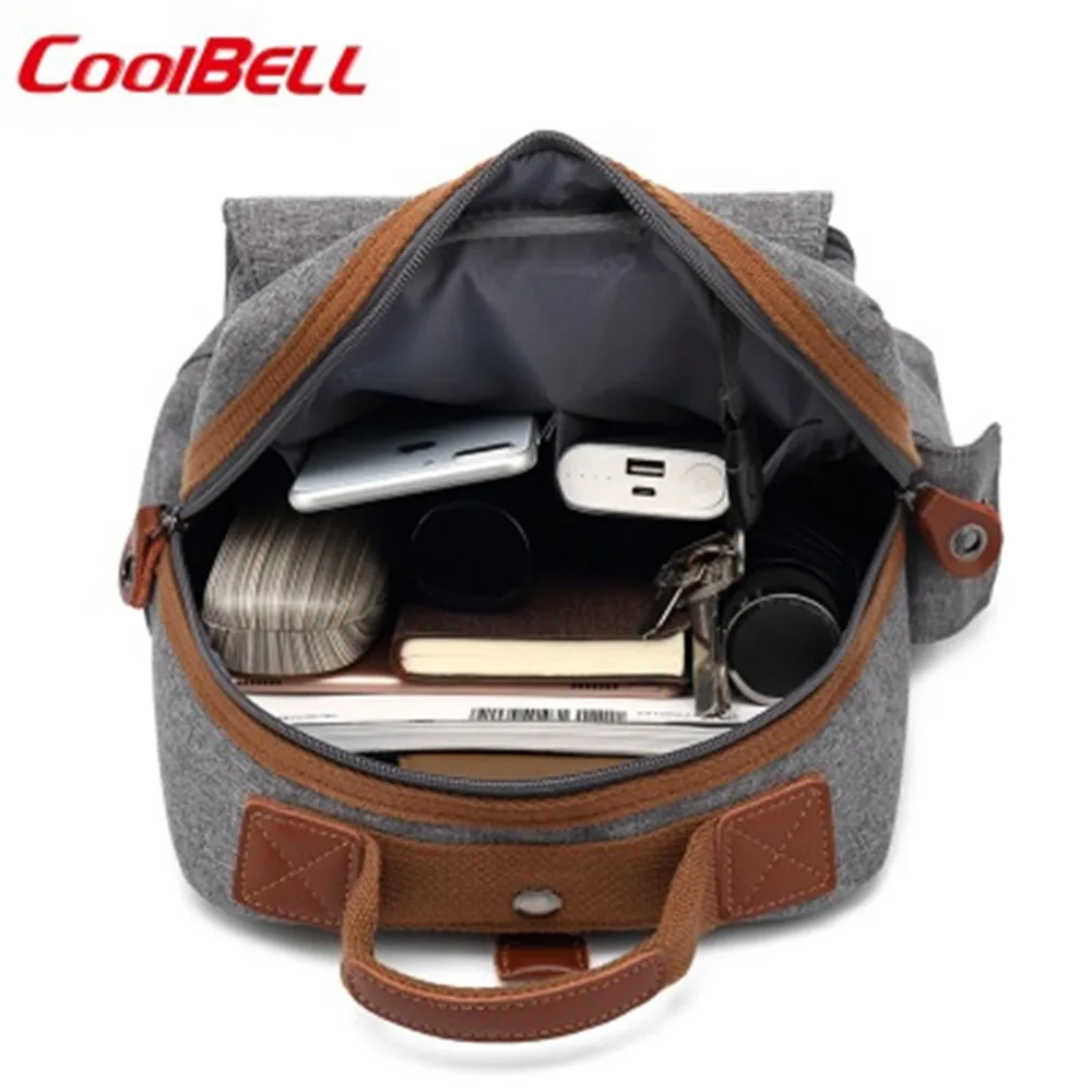 Рюкзак COOLBELL рюкзак на плечо модная деловая дорожная сумка с защитой от кражи для