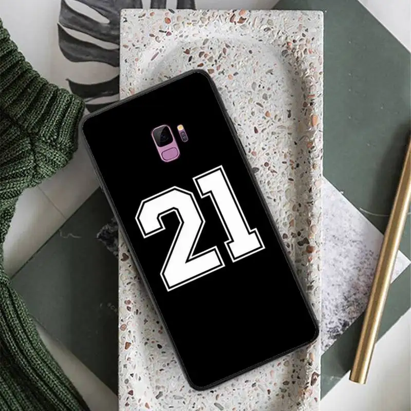 

Football Lucky number Phone Case For Samsung Galaxy J2 J4 J5 J6 J7 J8 2016 2017 2018 Prime Pro plus Neo duo