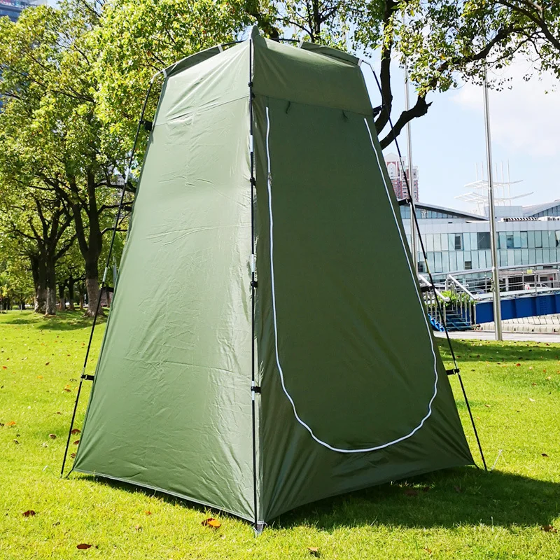 

120*120*180CM Outdoor Swimming Locker Dressing Room Mobile Bathing Warm Toilet Fishing Folding Camping Tent