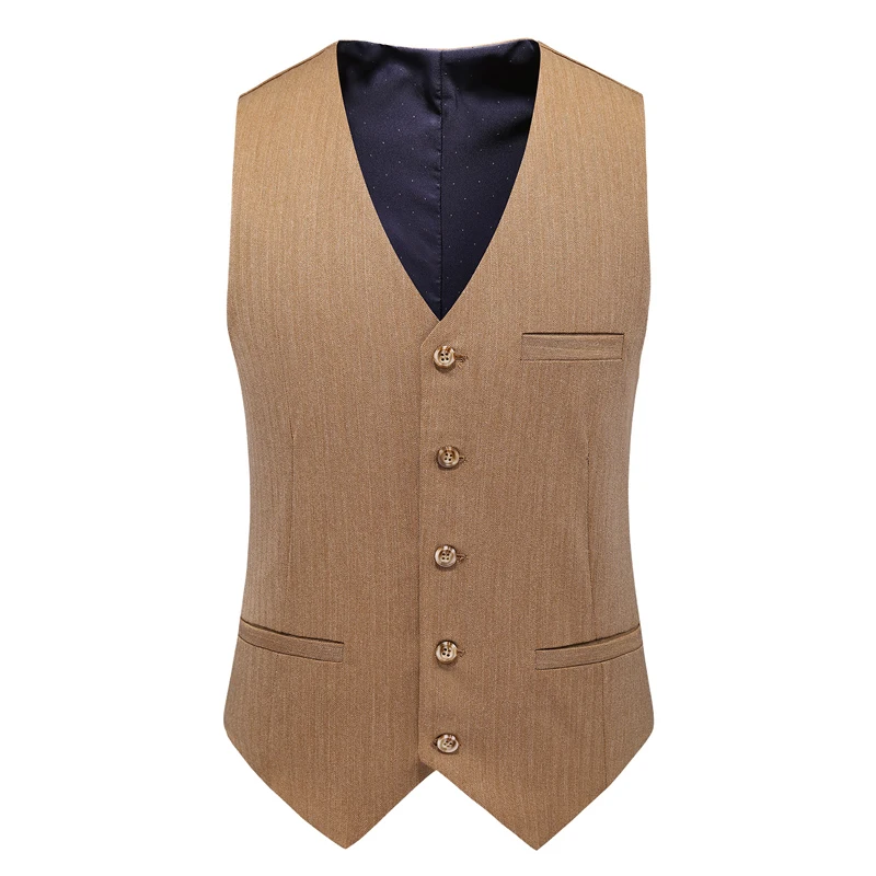 

Luxury male business Mariage suit 3-PCS suit groom wedding suit tuxedo yellow Blazers Jacket Pants Vest Trousers Dress Waistcoat