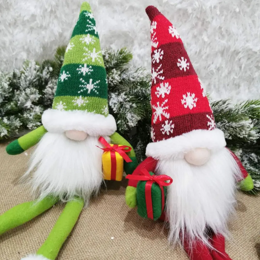 

Christmas Faceless Gnome Santa Xmas Tree Hanging Ornament Doll Toy Pendants Christmas Gift Christmas Decoration