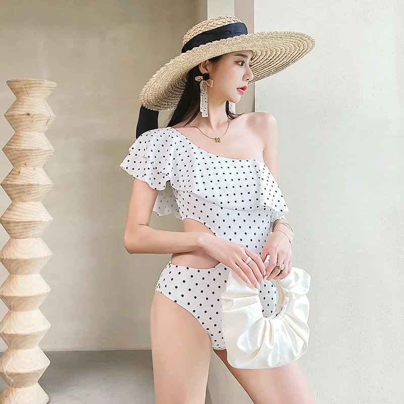 Женское плавленое бикини с эффектом пуш ап трикини для женщин большого размера