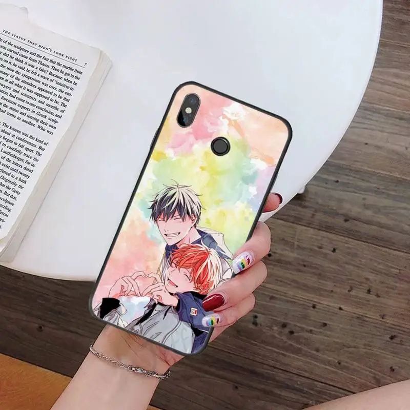 

japan anime Yaoi given Manga Phone Case For Xiaomi Redmi note 7 8 9 t k30 max3 9 s 10 pro lite