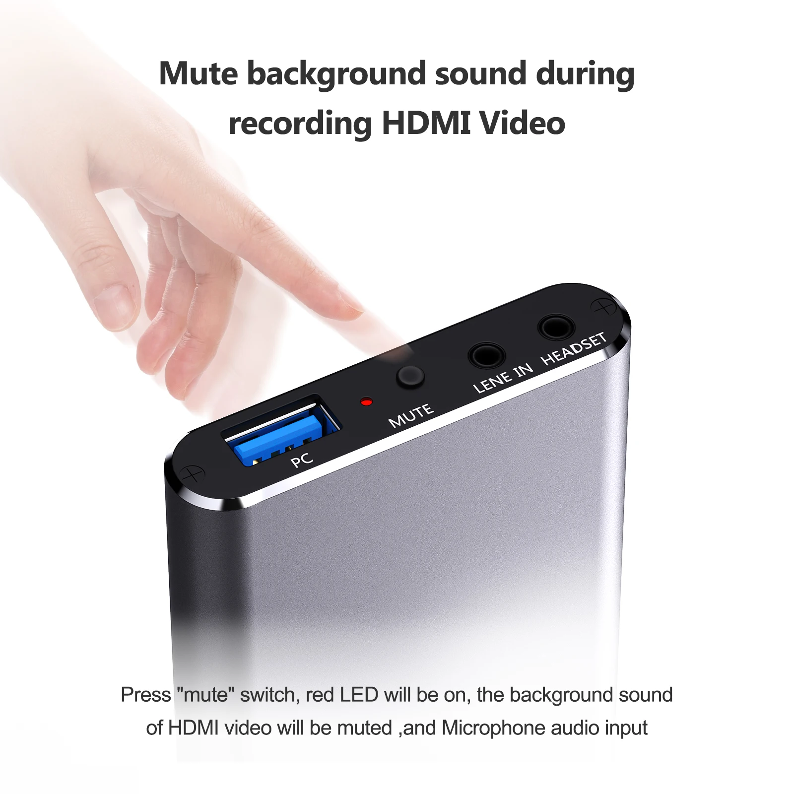 Ezcap311P 4K USB HDMI видеозахват 1080P60 живая трансляция захват игр | Безопасность и защита