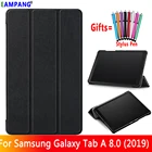 Чехол для Samsung Galaxy Tab A 8,0 2019, чехол для T290, T295, искусственная кожа, с рисунком