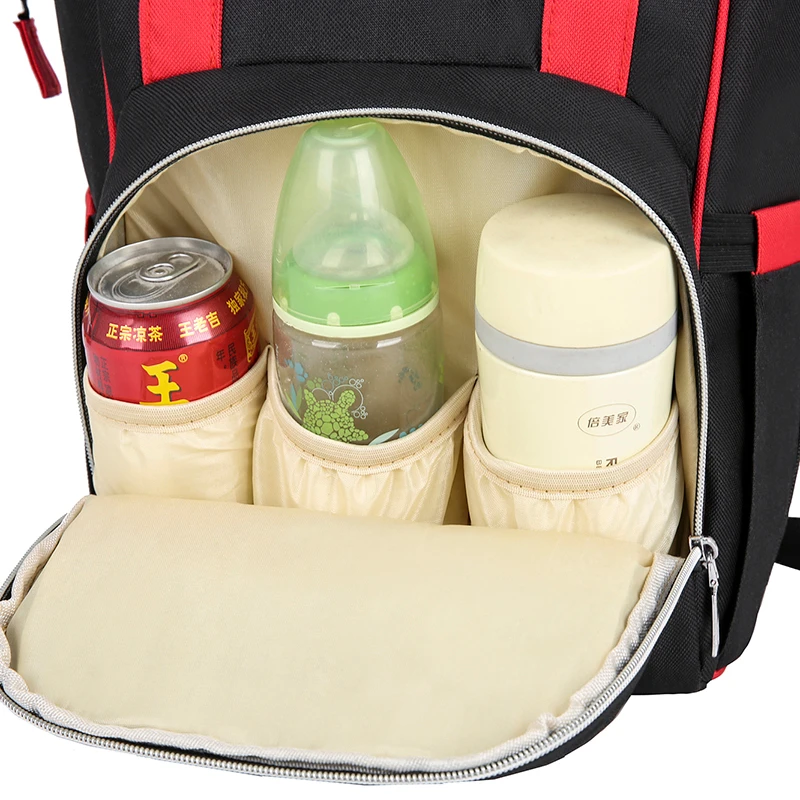 Модная водонепроницаемая сумка для мам на детскую коляску многофункциональная