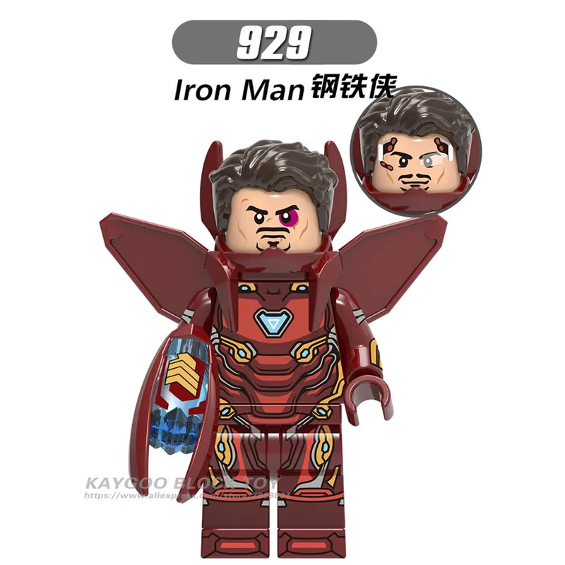 Железный человек MK50 одиночная распродажа супергероев совместимые с Legoingly
