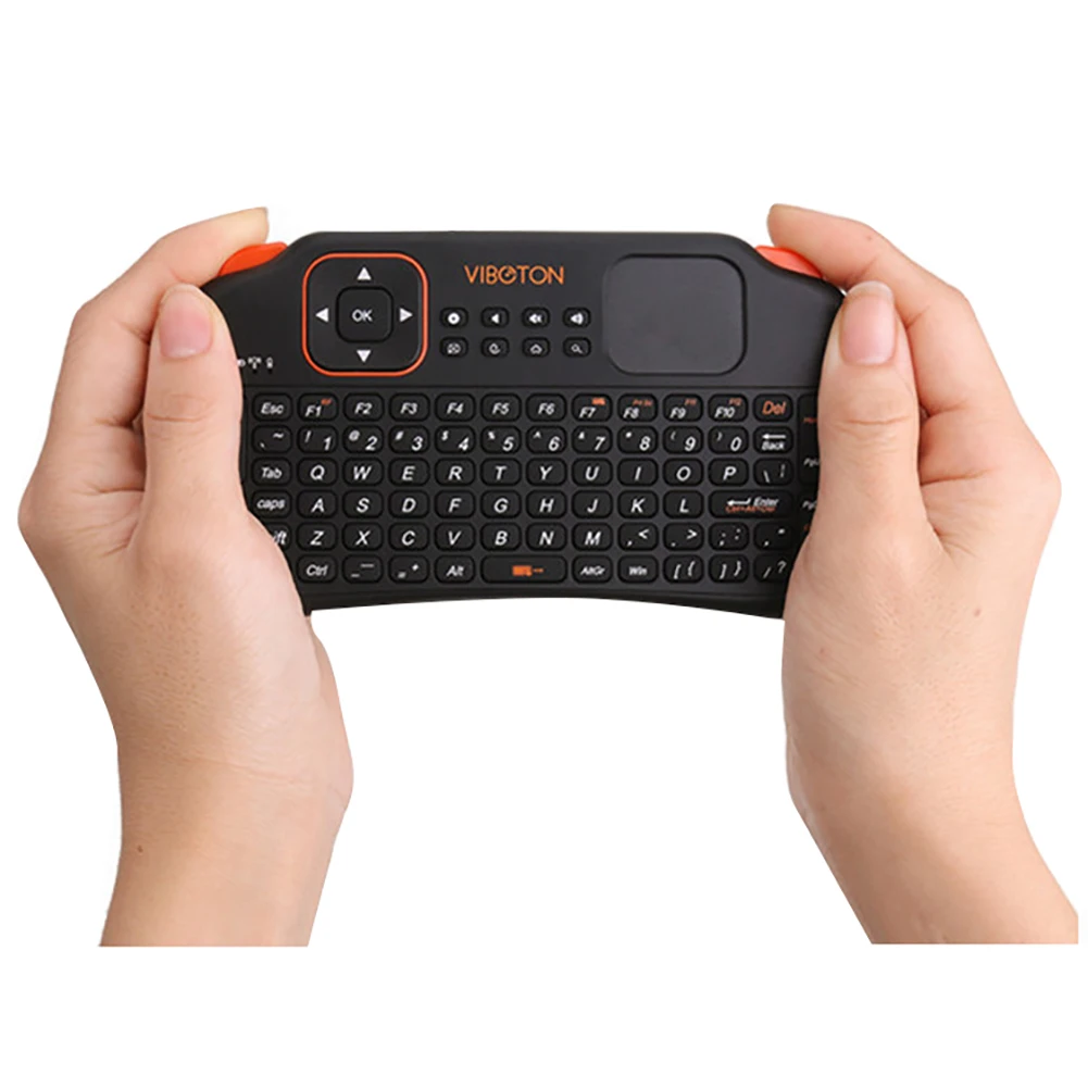 Мини 2,4G беспроводной мультимедийный Эргономичный игровой ПК Smart tv Air mouse Клавиатура Пульт дистанционного управления игровая консоль