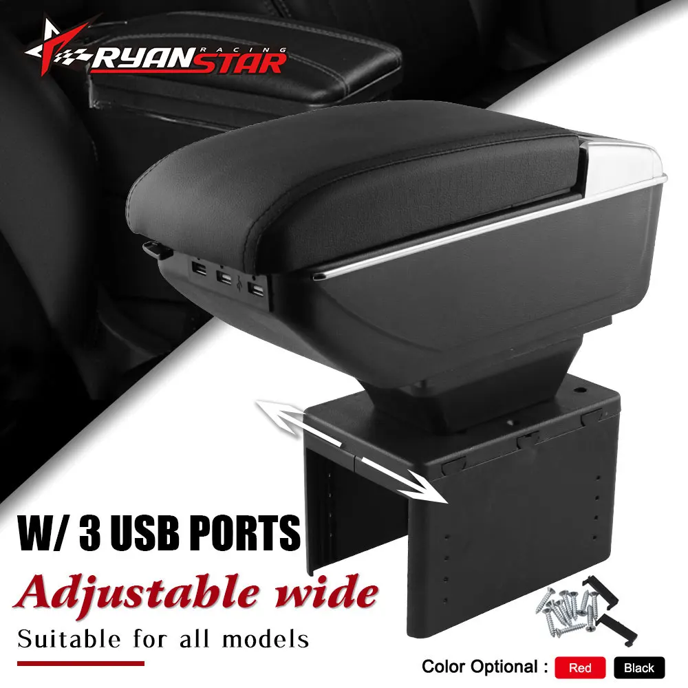Автомобильный подлокотник, usb зарядка, центральный магазин, увеличивает содержание, подстаканник, аксессуары, универсальный