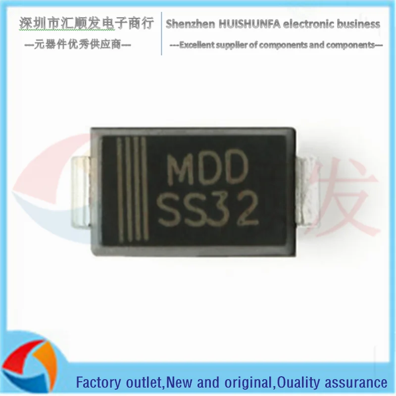 Оригинальный и аутентичный с SS32/34/36 SS38/310/3150/3200 SMA Schottky Диод