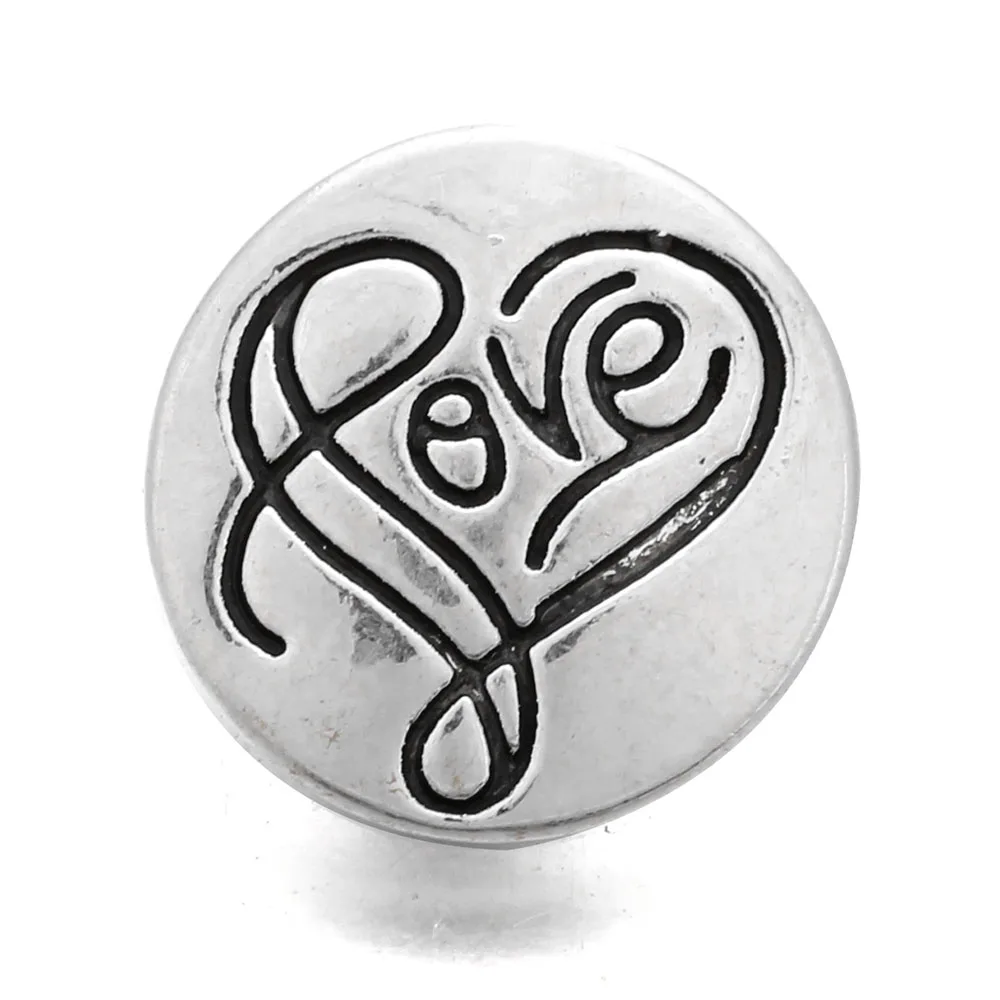 10 шт./лот модная металлическая лошадь 12 мм защелкивающиеся кнопки ювелирные