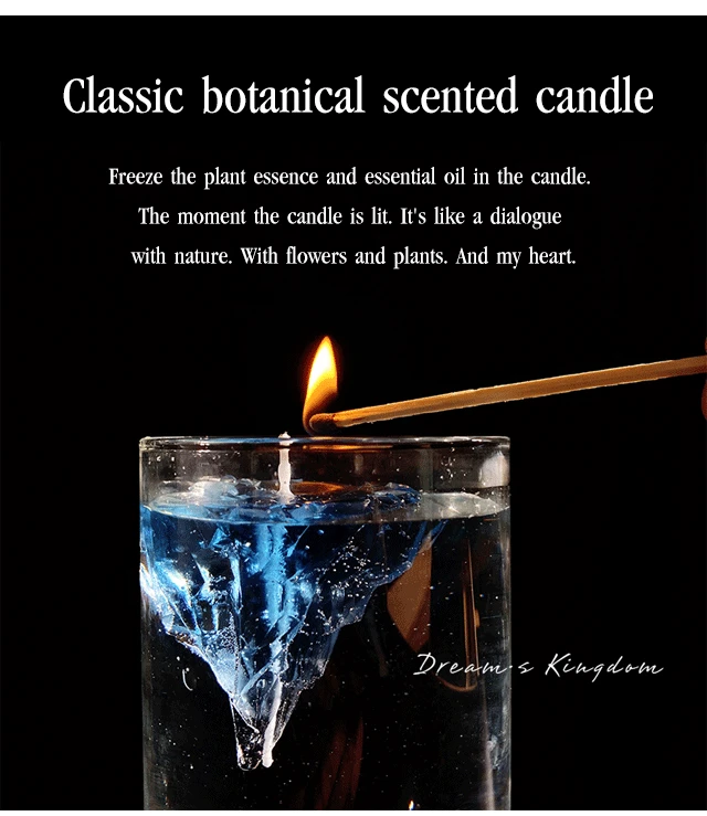 Креативный соевый воск плавающий Iceberg набор Ароматических Свечей подвесной