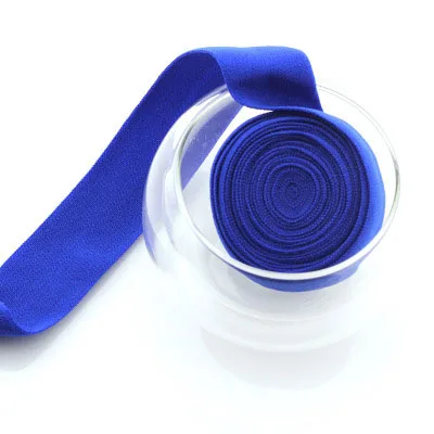 royal blue 10 метров Meetee многоцветная эластичная тесьма лента бинт эластичный пояс для DIY шитье нижнее белье сумки аксессуары для одежды - Цвет: royal blue