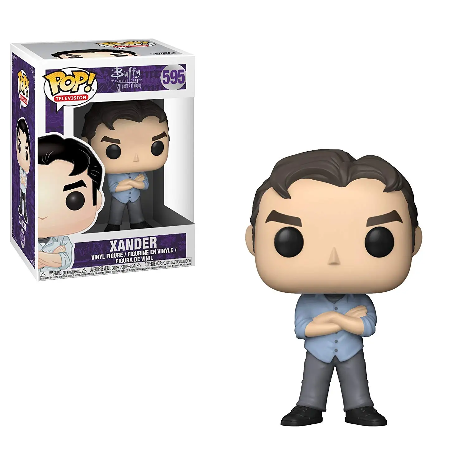 6 шт./компл. официальный Funko pop Баффи-20th-Xander Виниловая фигурка Коллекционная модель игрушки с Оригинальная коробка