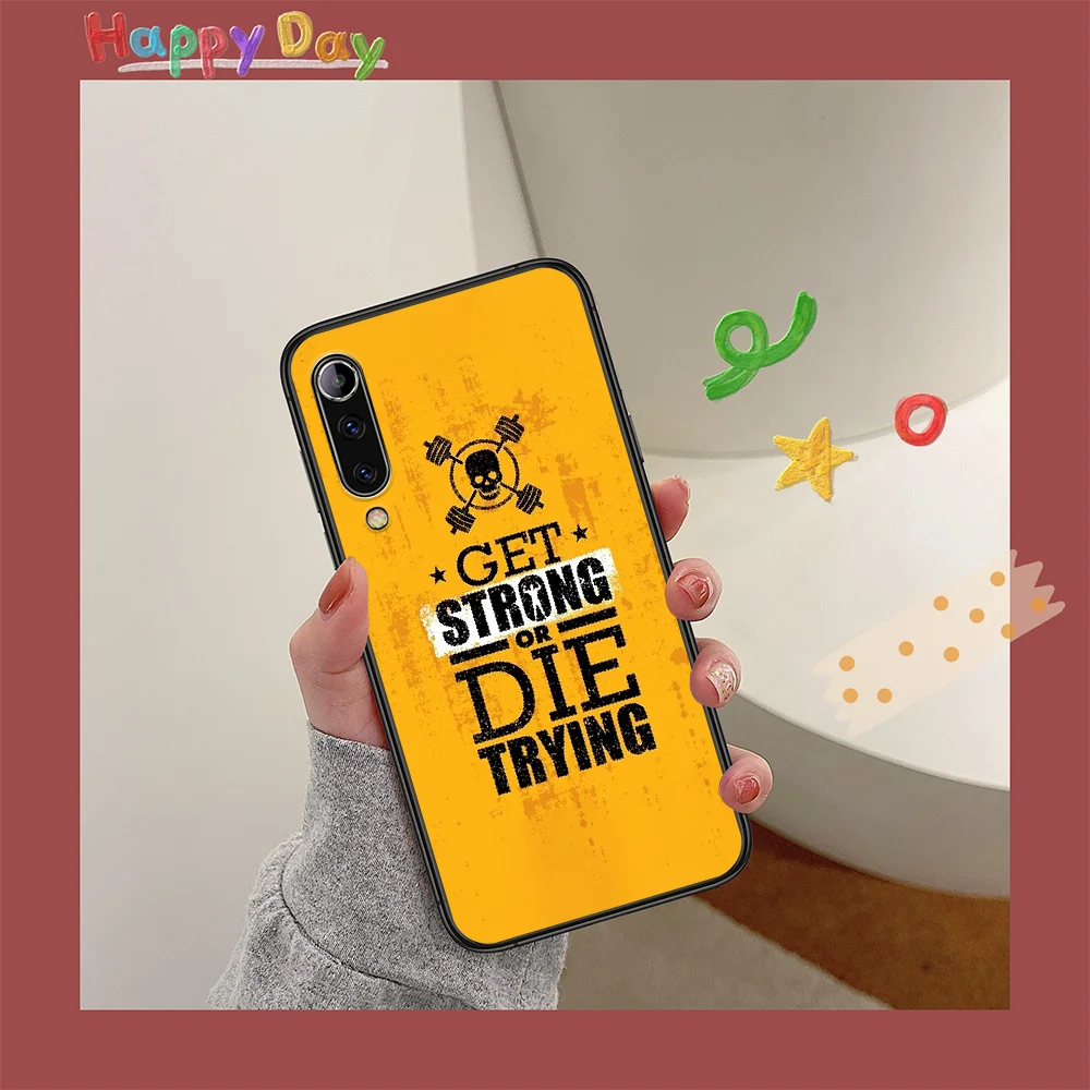 

project rock To fight Phone Case For XIAOMI MI Note 8 9 T 10 Pro Lite SE A2 A3 POCO X M MAX 2 3 black Coque Trend Prime Luxury