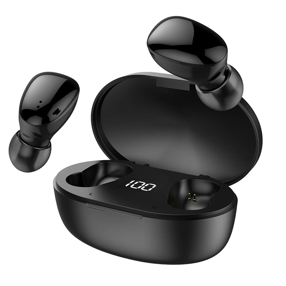 Беспроводные стерео спортивные наушники с микрофоном TWS Bluetooth 5 0 вкладыши